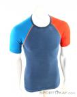 Ortovox 120 Comp Light SS Mens Functional Shirt, Ortovox, Blue, , Male, 0016-10751, 5637622946, 4250875270572, N2-02.jpg