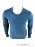 Ortovox Rock'n Wool LS Mens Functional Shirt, Ortovox, Azul, , Hombre, 0016-10754, 5637622972, 4250875275393, N3-03.jpg