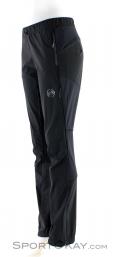 Mammut Botnica Pants Womens Ski Touring Pants Long Cut, Mammut, Negro, , Mujer, 0014-10830, 5637623206, 7613357311106, N1-06.jpg