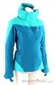Salomon Icerocket Jacket Womens Ski Jacket, , Blue, , Female, 0018-10887, 5637623950, , N1-01.jpg