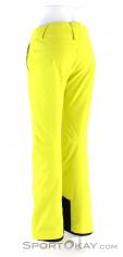 Salomon Icemania Pant Womens Ski Pants, Salomon, Yellow, , Female, 0018-10891, 5637624002, 889645733579, N1-11.jpg