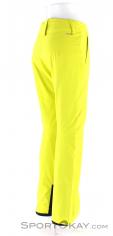 Salomon Icemania Pant Womens Ski Pants, Salomon, Yellow, , Female, 0018-10891, 5637624002, 889645733579, N1-16.jpg