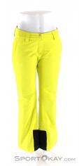 Salomon Icemania Pant Womens Ski Pants, Salomon, Yellow, , Female, 0018-10891, 5637624002, 889645733579, N2-02.jpg