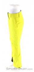 Salomon Icemania Pant Womens Ski Pants, Salomon, Yellow, , Female, 0018-10891, 5637624002, 889645733579, N2-07.jpg