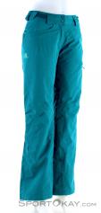 Salomon Fantasy Pant Womens Ski Pants, Salomon, Blue, , Female, 0018-10892, 5637624014, 889645709727, N1-01.jpg
