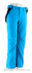 Salomon Iceglory Pant Mens Ski Pants, Salomon, Turquoise, , Male, 0018-10901, 5637624179, 889645732633, N1-01.jpg