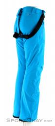 Salomon Iceglory Pant Mens Ski Pants, Salomon, Turquoise, , Male, 0018-10901, 5637624179, 889645732633, N1-16.jpg