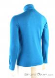 Salomon Discovery FZ Mens Ski Sweater, , Turquoise, , Male, 0018-10903, 5637624239, , N1-11.jpg
