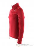Salomon Grid HZ Mid Mens Skisweater, , Red, , Male, 0018-10904, 5637624259, , N1-06.jpg