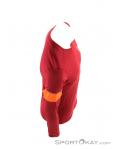 Salomon Agile LS Tee Mens Shirt, , Red, , Male, 0018-10912, 5637624450, , N3-18.jpg