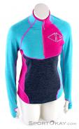 Crazy Idea Pull Blend Womens Sweater, Crazy, Turquoise, , Female, 0247-10089, 5637626141, 8059897504070, N2-02.jpg