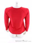 Jack Wolfskin Hollow Range LS Womens Functional Shirt, Jack Wolfskin, Red, , Female, 0230-10325, 5637627711, 4055001949441, N3-13.jpg