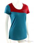 Ortovox Cool Logo Womens T-Shirt, Ortovox, Blue, , Female, 0016-10647, 5637627753, 4250875269286, N1-01.jpg