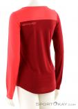 Ortovox 150 Cool Logo Long Sleeve Womens Shirt, Ortovox, Červená, , Ženy, 0016-10785, 5637627766, 4250875269224, N1-11.jpg