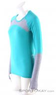 Mons Royale Bella Tech LS Womans Functional Shirt, Mons Royale, Turquoise, , Female, 0309-10001, 5637628738, 0, N1-06.jpg