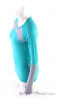 Mons Royale Bella Tech LS Womans Functional Shirt, , Turquoise, , Female, 0309-10001, 5637628738, , N2-07.jpg