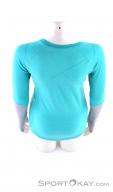 Mons Royale Bella Tech LS Womans Functional Shirt, , Turquoise, , Female, 0309-10001, 5637628738, , N3-13.jpg