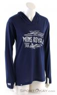 Mons Royale Paige Longline Damen Sweater, Mons Royale, Blau, , Damen, 0309-10002, 5637628748, 9421031638849, N1-01.jpg