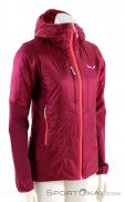 Salewa Ortles Hybrid Tirolwool Celliant Donna Giacca Outdoor, , Rosso, , Donna, 0032-10568, 5637629915, , N1-01.jpg
