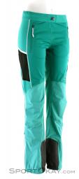 La Sportiva Zenit 2.0 Pant Womens Ski Touring Pants, La Sportiva, Turquoise, , Female, 0024-10479, 5637631400, 8020647693061, N1-01.jpg