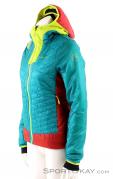 La Sportiva Elysium Primaloft Womens Ski Touring Jacket, , Turquoise, , Female, 0024-10481, 5637631443, , N1-06.jpg