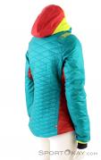 La Sportiva Elysium Primaloft Womens Ski Touring Jacket, , Turquoise, , Female, 0024-10481, 5637631443, , N1-16.jpg