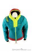 La Sportiva Elysium Primaloft Womens Ski Touring Jacket, , Turquoise, , Female, 0024-10481, 5637631443, , N3-03.jpg