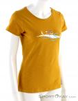 Chillaz Gandia Feel The Spirit Womens T-Shirt, Chillaz, Orange, , Femmes, 0004-10287, 5637631672, 9120082685047, N1-01.jpg