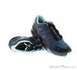 Salomon Speedcross 4 CS Womens Trail Running Shoes, Salomon, Bleu, , Femmes, 0018-10924, 5637631932, 889645409177, N1-01.jpg