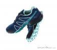Salomon Speedcross 4 Womens Running Shoes, Salomon, Blue, , Female, 0018-10925, 5637631969, 889645575711, N3-08.jpg