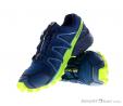 Salomon Speedcross 4 GTX Mens Trail Running Shoes Gore-Tex, , Blue, , Male, 0018-10928, 5637632175, , N1-06.jpg
