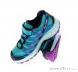 Salomon XA Pro 3D CSWP K Kids Trail Running Shoes, Salomon, Turquoise, , Boy,Girl, 0018-10932, 5637632352, 889645802107, N2-07.jpg