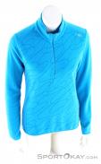 CMP Halfzip Womens Sweater, , Blue, , Female, 0006-10382, 5637636957, , N2-02.jpg