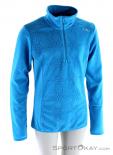 CMP Halfzip Girls Ski Sweater, , Blue, , Girl, 0006-10394, 5637637347, , N2-02.jpg