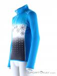 CMP Halfzip Girls Sweater, , Blue, , Girl, 0006-10395, 5637637351, , N1-06.jpg