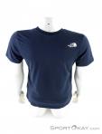 The North Face Simple Dome Mens T-Shirt, The North Face, Blue, , Male, 0205-10117, 5637638940, 0, N3-13.jpg