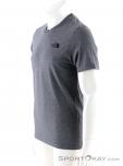 The North Face Simple Dome Mens T-Shirt, The North Face, Gray, , Male, 0205-10117, 5637638941, 0, N1-06.jpg
