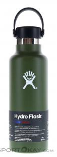 Hydro Flask 18oz Standard Mouth 0,532l Bouteille thermos, Hydro Flask, Vert foncé olive, , , 0311-10000, 5637638996, 817318023191, N1-01.jpg