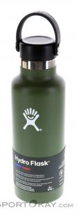 Hydro Flask 18oz Standard Mouth 0,532l Bouteille thermos, Hydro Flask, Vert foncé olive, , , 0311-10000, 5637638996, 817318023191, N2-02.jpg