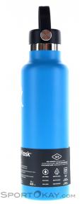 Hydro Flask 21oz Standard Mouth 621ml Borraccia Thermos, Hydro Flask, Turchese, , , 0311-10001, 5637639013, 810497025789, N1-06.jpg