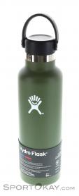 Hydro Flask 21oz Standard Mouth 621ml Thermos Bottle, Hydro Flask, Verde oliva oscuro, , , 0311-10001, 5637639014, 817318023283, N2-02.jpg