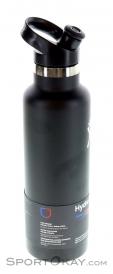 Hydro Flask 21oz Std Mouth 0,621l + Sport Cap Thermos Bottle, Hydro Flask, Black, , , 0311-10002, 5637639030, 810497024164, N2-17.jpg