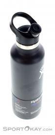 Hydro Flask 21oz Std Mouth 0,621l + Sport Cap Thermos Bottle, Hydro Flask, Black, , , 0311-10002, 5637639030, 810497024164, N3-18.jpg