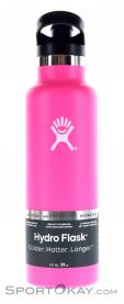Hydro Flask 21oz Std Mouth 0,621l + Sport Cap Thermosflasche, Hydro Flask, Pink-Rosa, , , 0311-10002, 5637639031, 817318023276, N1-01.jpg