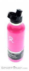 Hydro Flask 21oz Std Mouth 0,621l + Sport Cap Bouteille thermos, Hydro Flask, Rose, , , 0311-10002, 5637639031, 817318023276, N3-03.jpg