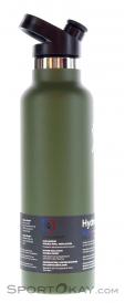 Hydro Flask 21oz Std Mouth 0,621l + Sport Cap Thermos Bottle, Hydro Flask, Olive-Dark Green, , , 0311-10002, 5637639035, 817318023245, N1-16.jpg