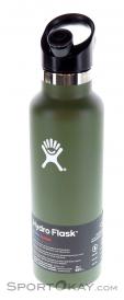 Hydro Flask 21oz Std Mouth 0,621l + Sport Cap Thermos Bottle, Hydro Flask, Olive-Dark Green, , , 0311-10002, 5637639035, 817318023245, N2-02.jpg