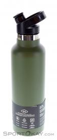 Hydro Flask 21oz Std Mouth 0,621l + Sport Cap Botella térmica, Hydro Flask, Verde oliva oscuro, , , 0311-10002, 5637639035, 817318023245, N2-07.jpg