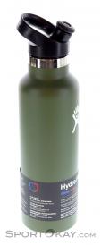 Hydro Flask 21oz Std Mouth 0,621l + Sport Cap Thermos Bottle, Hydro Flask, Olive-Dark Green, , , 0311-10002, 5637639035, 817318023245, N2-17.jpg