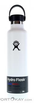 Hydro Flask 24oz Standard Mouth 0,709l Thermosflasche, Hydro Flask, Weiss, , , 0311-10003, 5637639049, 810497025833, N1-01.jpg